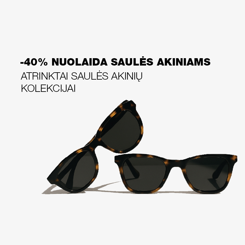 Nuolaidos saulės akiniams